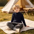thumbnail image 2 of Mnyotv Unisex Kids Knitted Thermal Underwear Sweaters Casual Fall Clothes Long Sleeve Slim Fit Pullover Sweater Size 2-3 Years, 2 of 9