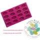 thumbnail image 4 of Yuarrent Molde de Chocolate para cocina, molde ovalado antiadherente para hornear de 16 cavidades, bandeja para hacer manualidades con azúcar, Herramientas y accesorios para hornear, 4 of 6