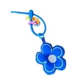 thumbnail image 2 of Llavero con colgante de flor para coche, mochila, bolso, cartera, accesorios Azul, 2 of 9