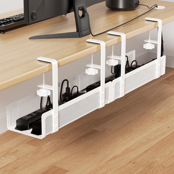 Bandeja para Gestión de Cables Xpatee 70 cm Abrazadera sin Taladro 7.5 cm