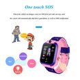 thumbnail image 4 of Bearachild Voice Chat Kids Phone Watch Niños Reloj de con pantalla de 1,44 pulgadas con reloj de con correa de silicona Relojes inteligentes rosado P12, 4 of 6