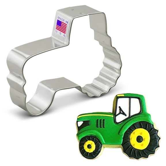 Ann Clark Tractor Cookie Cutter 4.25", Made in USA