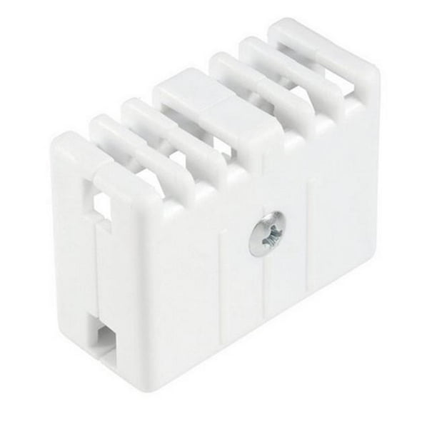 Rubbermaid FG3D67LO White Joiner Plate For Wire Shelving