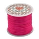 thumbnail image 4 of Hilo elástico para abalorios de 50 m, ideal para pulseras y abalorios. Rosa roja, 4 of 5