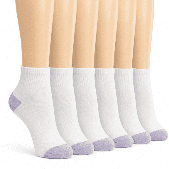 Athletic Socks for Men & Women 6 Pairs, Ankle Sports Socks, Breathable Moisture Wicking Running Socks, Comfortable Workout Socks for Gym & Everyday Wear
