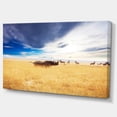 thumbnail image 2 of Huge Rhino avec Antilopes - Impression sur Toile Seashore, 2 of 3