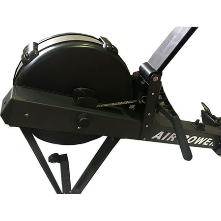INTBUYING Air Resistance Rowing Machine Silent Fitness Machine Foldable