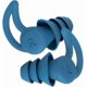 thumbnail image 1 of Reusable Noise Cancelling Earplugs for Sleeping, Traveling, Working and Reading 1 Pair Soft Silicone Reusable (Blue), 1 of 1