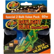 Zoo Med Daylight Reptile Bulb Blue - 2 count (60 watt)