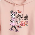 thumbnail image 3 of Disney - Minnie Mouse  - Juniors Cropped Pullover Hoodie, 3 of 5