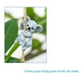 thumbnail image 3 of Bewildely Estatuilla de Koala de resina diseño de escena al aire libre vivo estatua de Animal de resina decoración colgante colgante de jardín Decoración del hogar tipo 3, 3 of 6