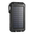 thumbnail image 3 of Portable Solar Charger 20000mah Outdoor Waterproof Mobile Phone Power Bank, 3 of 5