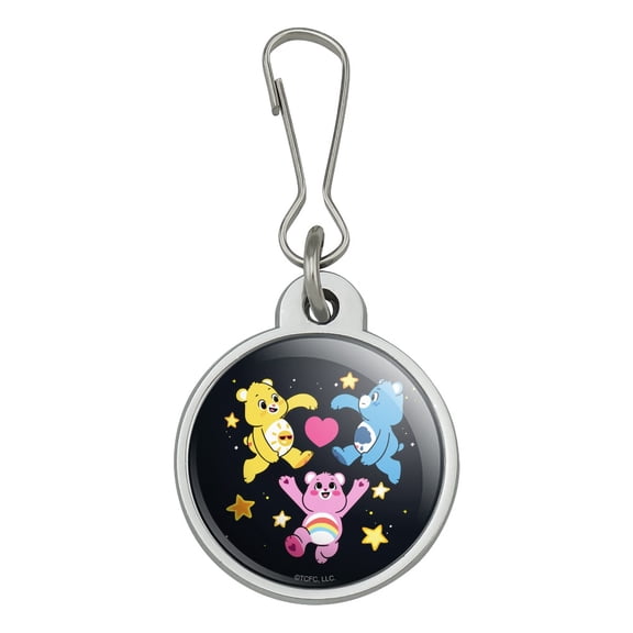 Care Bears: Unlock the Magic Funshine, Grumpy and Cheer Jacket Handbag Purse Luggage Backpack Zipper Pull Charm