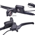 thumbnail image 3 of GLFILL 1 Pair Brake 2PI SM Hydraulic Disc Brake RMotor Front Rear Disk Dual Callipers Lever For E-Bike Kick Scooter Power Off Brake front with rotor, 3 of 9