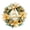 Gold, variant on 1Pc 11.8" Christmas Wreath for Front Door, Silver Poinsettia Artificial Pine Wreath with Merry Christmas Sign and Ribbon Bow for Holiday Wall Decor