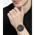 thumbnail image 4 of BOSS Men's Allure Stainless Steel Quartz Watch with Camel Leather Strap, Black, 22, 4 of 9
