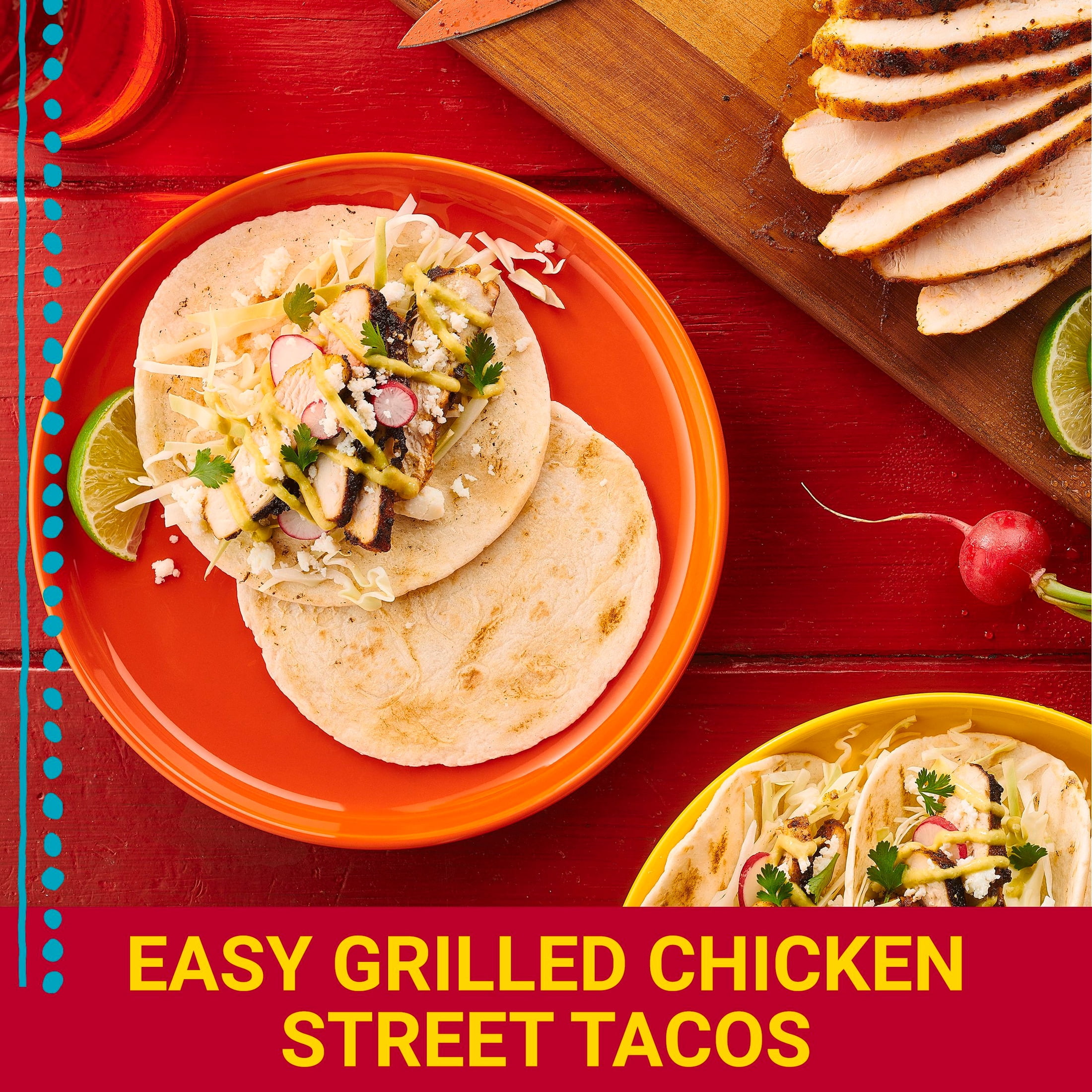 Old El Paso Chicken Taco Seasoning Mix, Meal Prep, Spices and Seasonings, 0.85 oz Packet