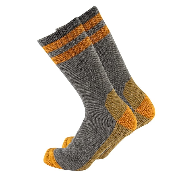 Calcetines Cerebro de lana merino para hombre, senderismo a media pantorrilla, 1 par