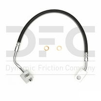 Rear Dynamic Friction Company Brake Line Hose 350-54502 For 1987-1989 Ford E-250 Econoline, 1987-1989 Ford E-250 Econoline Club Wagon, 1988-1989 Ford E-350 Econoline