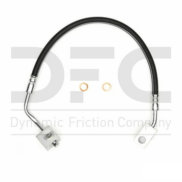 Rear Dynamic Friction Company Brake Line Hose 350-54502 For 1987-1989 Ford E-250 Econoline, 1987-1989 Ford E-250 Econoline Club Wagon, 1988-1989 Ford E-350 Econoline