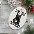 thumbnail image 4 of I Don't Like Morning People Quirky Cat, Cute and Funny Christmas Gift, 4 of 5