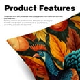 thumbnail image 2 of Turkey Throw Pillows Set of 2 with Unique Patterns Covers - Available in 16x16, 18x18, and 20x20 Inches for Various Occasions - Includes Throw Pillow Inserts, 2 of 6