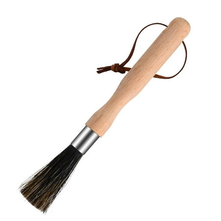 

Coffee Grinder Cleaning Brush Long Handle Design Soft Bristles Coffee Machine Pot Dusting Cleaner
