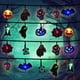thumbnail image 5 of Luces Led De Calabaza De Halloween, Cadena De Luces De Murciélago Fantasma Para Decoración De Jardín De Fiesta De Carnaval Speravity HA042474-05, 5 of 6