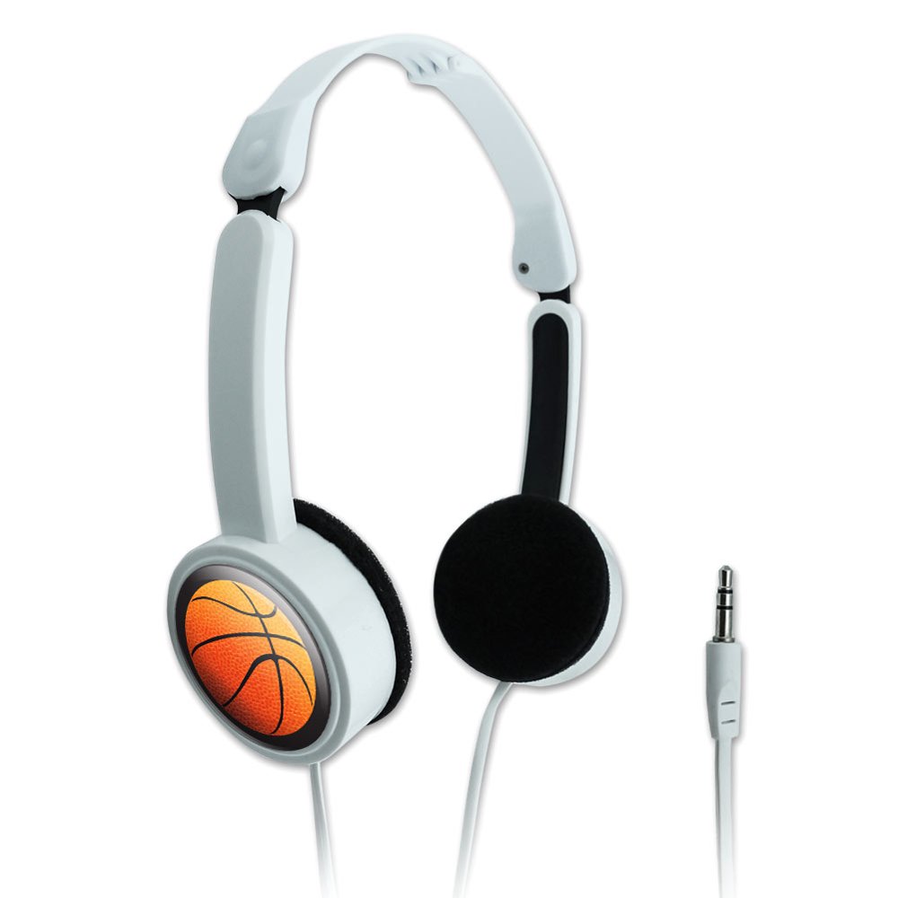 Basketball Ball Sports Hoops Novelty Travel Portable OnEar Foldable