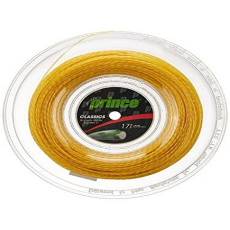Prince Synthetic Gut with Duraflex 17g Gold Tennis String Reel