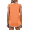 thumbnail image 5 of Timegard Womens Tank Tops Round Neck Sleeveless Loose Comfy Summer Travel Casual Tee Shirts, 5 of 8