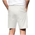 thumbnail image 6 of Mens Dress Shorts Summer Lightweight Breathable Straight Leg Loose Fit Business Casual Shorts with Pockets, 6 of 6