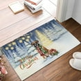 thumbnail image 2 of Merry Christmas Boxer Snowy Winter with Gifts Tree Decorations Doormat Boxers Dog Lover Gifts Idea Indoor Outdoor Welcome Mat - 12020, 2 of 5
