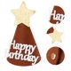 thumbnail image 2 of KAKOWELY 1 pieza adorable adorno de estrella de cinco puntas para fiesta de cumpleaños, 2 of 4