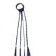 thumbnail image 3 of Minnieouse 1 pieza de banda elástica para el cabello para mujer, diadema de peluca torcida, diadema trenzada bohemia para chico, banda de goma elástica Cuidado del cabello Azul Minnieouse MR4909-02, 3 of 4