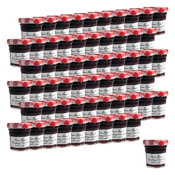 Bonne Maman Strawberry Preserves, 1 OZ , 60 Pack