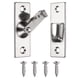 thumbnail image 1 of Uxcell 1-Pack Flip Latch Puerta, Cerradura de Ángulo Recto de 2.4 Pulgadas, Cerraduras Deslizantes de 90 Grados para Puerta de Granero [Plata], 1 of 7