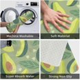 thumbnail image 4 of Front Door Mat Avocado Bedroom Entryway Rug Non-Slip Washable Indoor Carpet Doormat Decorative Low Profile Area Rug for Home Living Room Bedroom Laundry Floor Decor, 24 x 16 Inch, 4 of 7