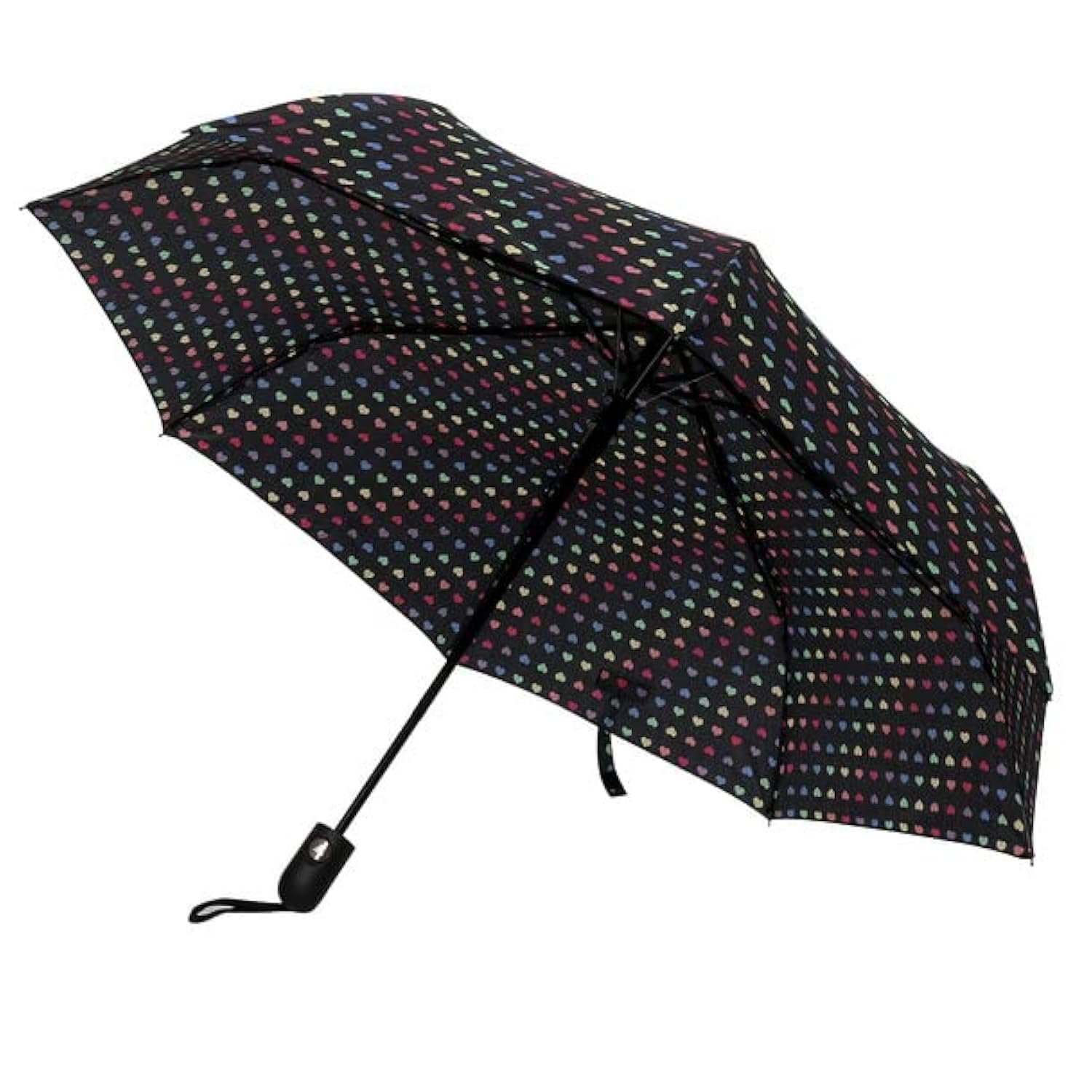 Compact Travel Umbrella with Auto Open – Windproof Folding Umbrella Lightweight & Portable for Rain