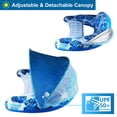 thumbnail image 2 of Flotador para piscina COOLCOOLDEE con toldo y portavasos para adultos, 2 of 7