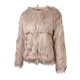 thumbnail image 1 of Abrigo corto de piel sintética cálida de invierno para mujer Chaqueta Parka Prendas de abrigo Tops M Gris Sunnimix Abrigo de piel sintética mullido, 1 of 4