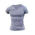 thumbnail image 5 of longantii Henley Shirts for Men Cotton Henley Tshirt Basic Loose Quick-Dry Shirts Polo Stylish Athletic Tees Work Vacation Outfits Light Gray XL, 5 of 5