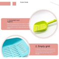 thumbnail image 3 of EasyGrip Blue Cat Litter Scoop - Fast and Efficient Litter Cleaning, 3 of 5