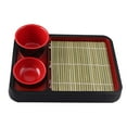 thumbnail image 2 of Baoblaze Soba Noodle Plate Board Serving Platters Sashimi Platter for Restaurant, 2 of 8