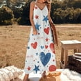 thumbnail image 2 of 4th of July Design Sleeveless Dress Woman Fashion Long Dresses Women's Summer Suit Dress 2025, 2 of 7