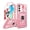 Pink, variant on LeYi for Galaxy-A37-5G Phone Case: Galaxy A37 5G Screen Protector [2 Packs] with Camera Cover, Military-Grade Heavy Duty Protection Cell Android Basic para Samsung A 37 5G Phone Case, Black