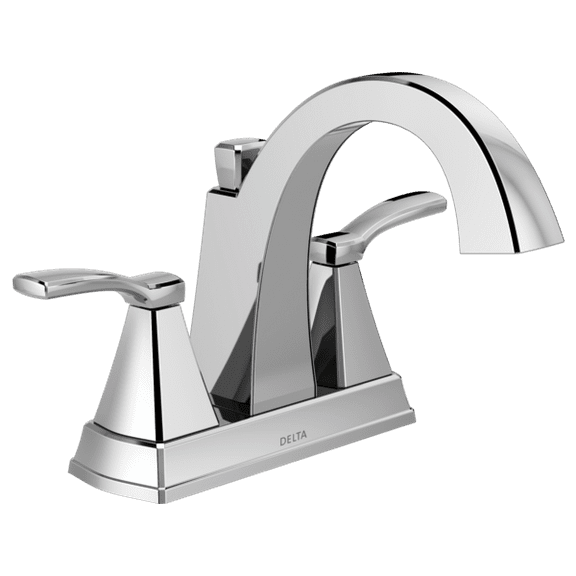 Delta 25768LF Flynn™ Two Handle Centerset Bathroom Faucet in Chrome
