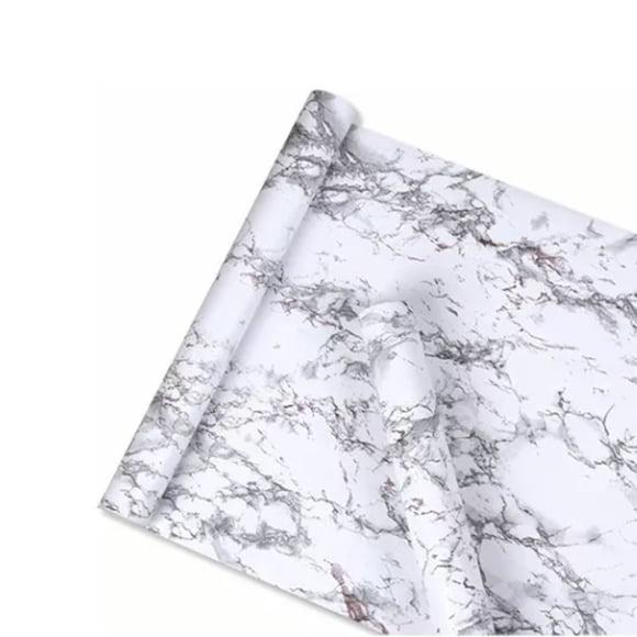 Marble Contact Wallpaper, Self Adhesive Peel and Stick Waterproof Marble Wallpaper Easy To Clean for Living Room