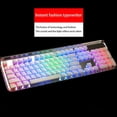 thumbnail image 3 of VONKY Transparent Crystal Keycap Two-color Injection Keycap Character Light Key Cap Personalized Keycap Real Mechanical Keyboard Keycap, 3 of 5