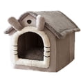 thumbnail image 2 of Pet Bed House, Furry Comfortable Washable Small Dog House  for Indoor, 2 of 8